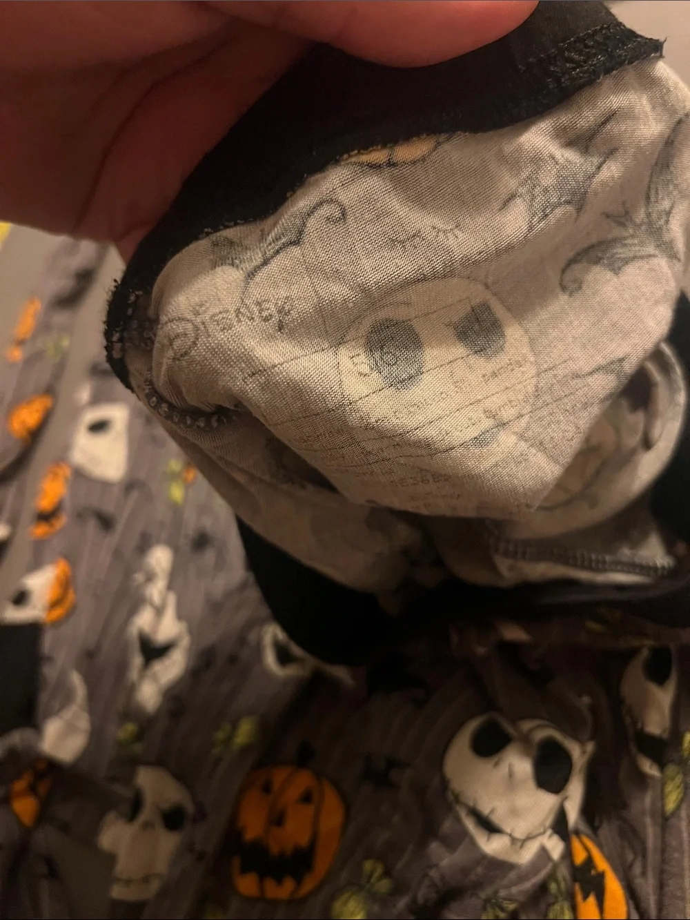 Little Sleepies/Disney Jack Skellington pajama set size 5/6